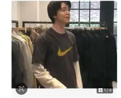 NIKE 00sbig swoosh tシャツアツム着用 y2k 最終値下げ
