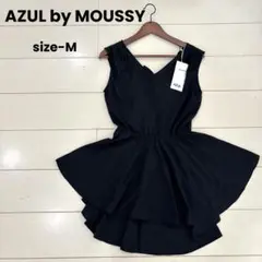 【新品タグ付】AZUL by MOUSSY アズール マウジー 黒 ワンピース