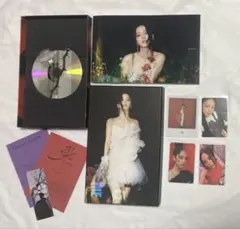 JISOO ME CD Flower BLACK ver BLACKPINK