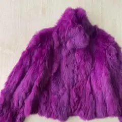 A4829 高級 シャギー ファーコート ショート丈 秋冬 上品 お洒落 女っぽ