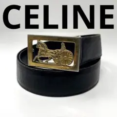 CELINE セリーヌ ベルト バックル 馬車 正規品☆