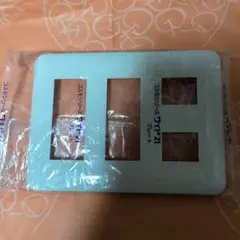 コスモワイドコンセントプレート８ケ用1枚