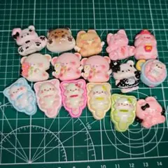 動物キャラクター デコレーションパーツ 25個セット