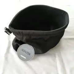 ✨新品未使用✨ ネックウォーマー メンズ 内側フリース シンプル ブラック