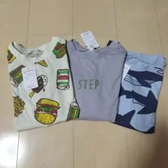 130cm Tシャツ3枚セット