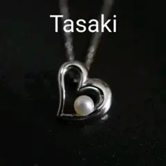 【匿名配送】タサキ 田崎 ネックレス 真珠 ハート