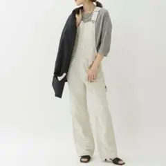 2021SS プラージュ plage アサメンオーバーオール サイズ38