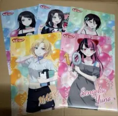 ファミマバンドリクリアファイル5枚
