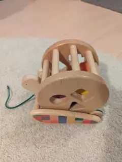 ボーネルンド カラフルプルトーイ（かたつむり）と ピックアップパズル（動物園）