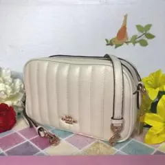 COACH コーチ ショルダーバッグ 大人気 新品 ホワイト 白 新作デザイン