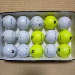 ゴルフロストボール ブリヂストン TOUR B XS、TOUR B X 15個。