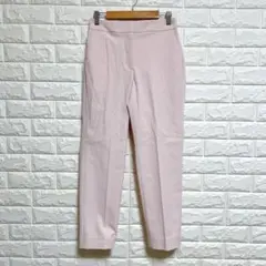 セオリーリュクス ピンク パンツ 36 美品 ストレート 春夏 バックゴム