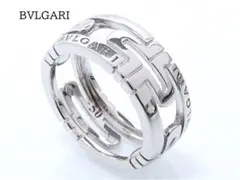 【美品】BVLGARI ブルガリ パレンテシ リング ホワイトゴールド #50