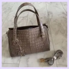 レザージュエルズ バッグ 型押し 2way