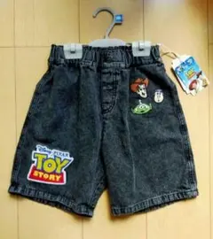 130サイズ デニムパンツ トイストーリー ディズニー しまむら