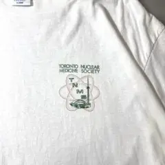 90s USA Tultex 医療系プリント 企業T シングルステッチ
