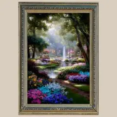 幸福を呼ぶ✨花咲く楽園✨ No.8 【開運•風水•絵画風•ヒーリングアート】