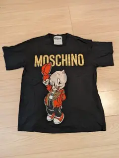 MOSCHINO キャラクターグラフィック Tシャツ ブラック