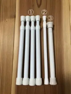 調整可能な突っ張り棒 6本