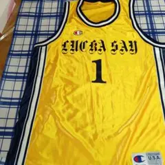Champion バスケットボールユニフォーム イエロー 1