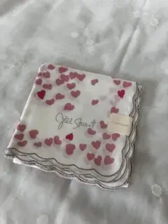JILL STUART ハート柄ハンカチ
