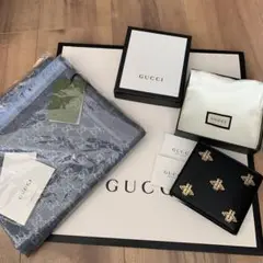 GUCCI 二つ折り財布 ストール