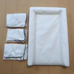 おむつ替えマット ホワイト 3枚セット