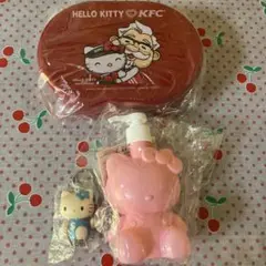 ☆ハローキティ　ボトル　お弁当箱　キーホルダー☆