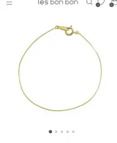 les bonbon k10 美品　ベネチアチェーン　ブレスレット