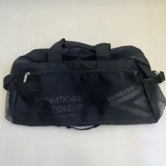 UMBRO スポーツバッグ 黒 メッシュポケット付き