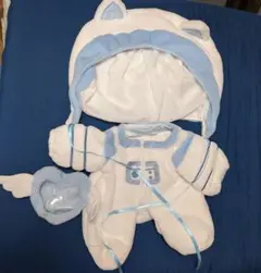 着せ替えぬいぐるみ　40cm　お洋服　宇宙服　ふわふわ　大きいぬいぐるみ