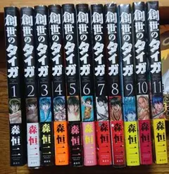 ◎創世のタイガ 全11巻セット・森恒二・講談社《新品3冊含む》クリアカバー付き