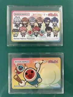 【新品未使用】カラフルピーチ×太鼓の達人 限定 バナパスポート カード バナパス