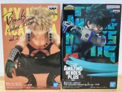【新品未開封2点】僕のヒーローアカデミア ヒロアカフィギュア緑谷出久&爆豪