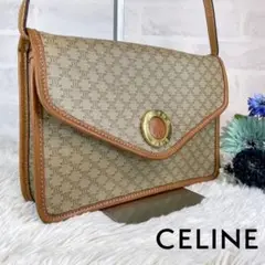 美品☆セリーヌ ショルダーバッグ マカダム柄 2way クラッチバッグ