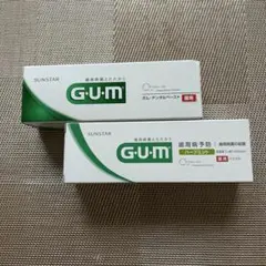 G-U-M 歯周病予防 薬用歯磨き粉 65g2個セット
