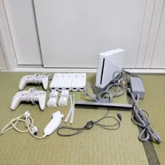 Wii本体 コントローラー2個 リモコン5個 ソフト11本