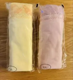 シャルレ　レース付きショーツ LLサイズ 2色セット