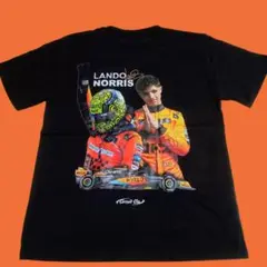 F1　フォーミュラワン　マクラーレン　ランド・ノリス　NOR　Tシャツ　L