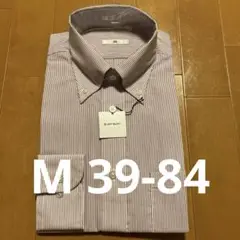 新品［スーツセレクト] シャツ【SILVER LINE】 M(39-84)