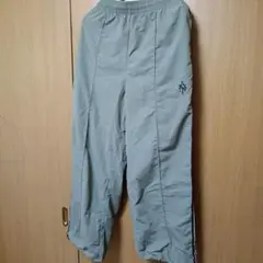グリーン イージー ワイドパンツ シャカシャカ ダンス