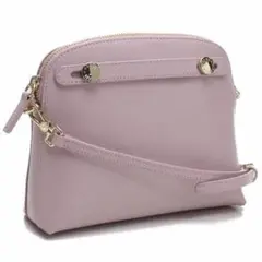 新品☆FURLA パイパー ライトピンク カメリア レザー ショルダーバッグ