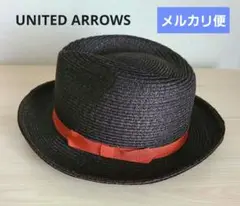 ユナイテッドアローズ ハット メンズ 夏 ブラウン ストローハット