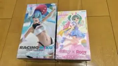 初音ミクフィギュア2体セット　Rody AMP＋メルヘン　レーシングミク2024