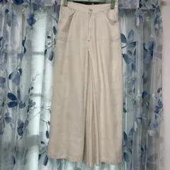 agnès b. リネンワイドパンツ　 Ｍサイズ