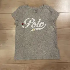 ★新品　Polo Ralph Lauren Tシャツ M(8-10) グレー