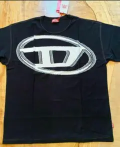 【新品】DIESELディーゼル ロゴＴシャツ 半袖 黒S T-DOXT