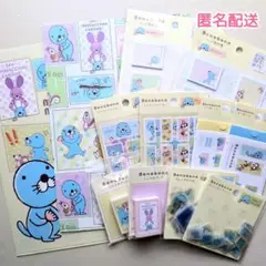 ★ぼのぼの2 グッズ★　12点セット　ファイル　シール　付箋　ミニメモパッド
