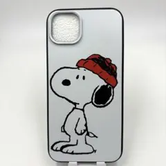 ☘️大特価☘️iPhone 14 MAX ケース　スヌーピー　白　ホワイト