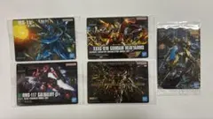 ガンプラパッケージアート5枚セット